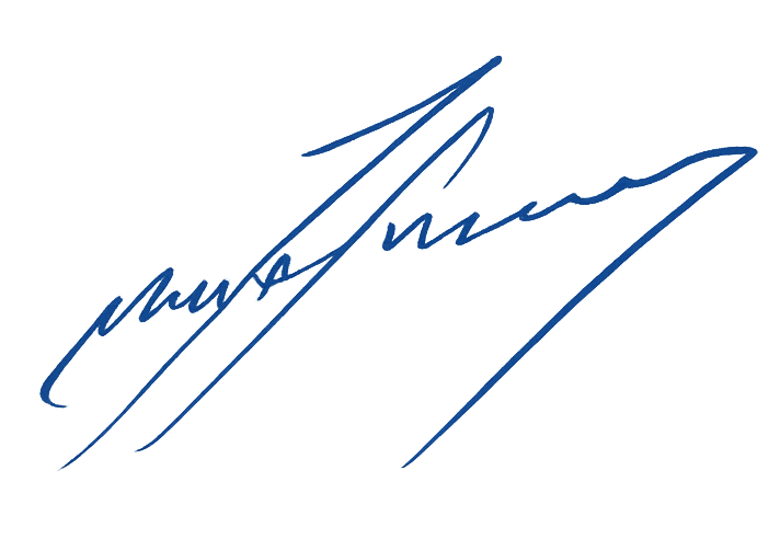 Elegant blue cursive signature design (1)